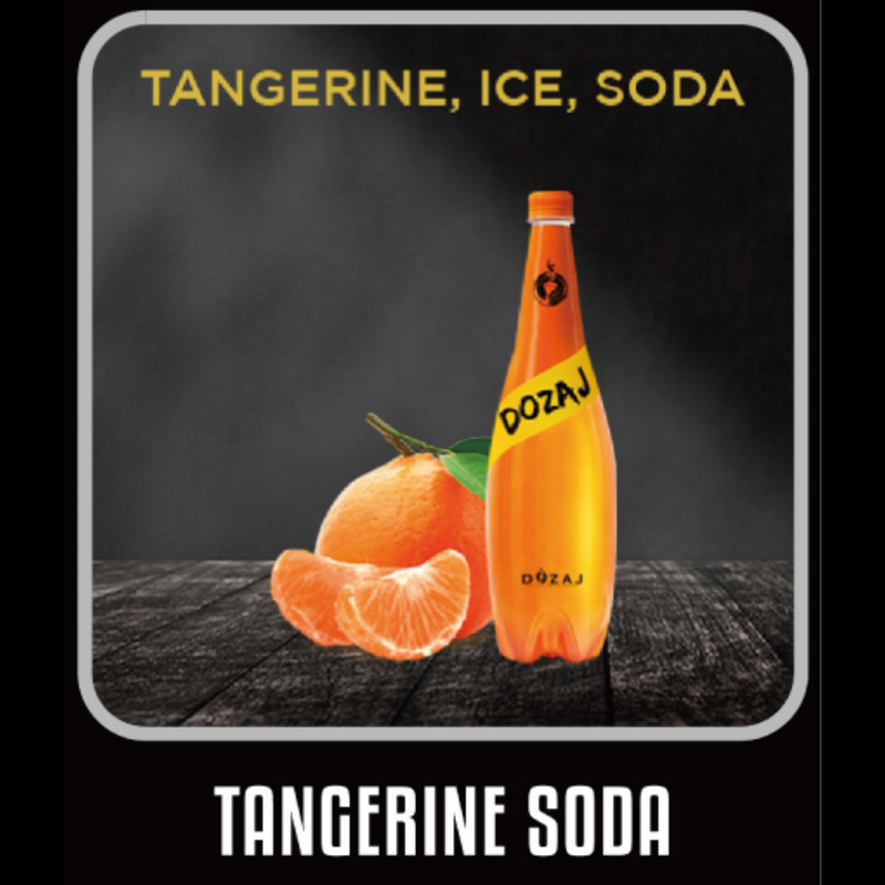 【BLACK】TANGERINE SODA 100g