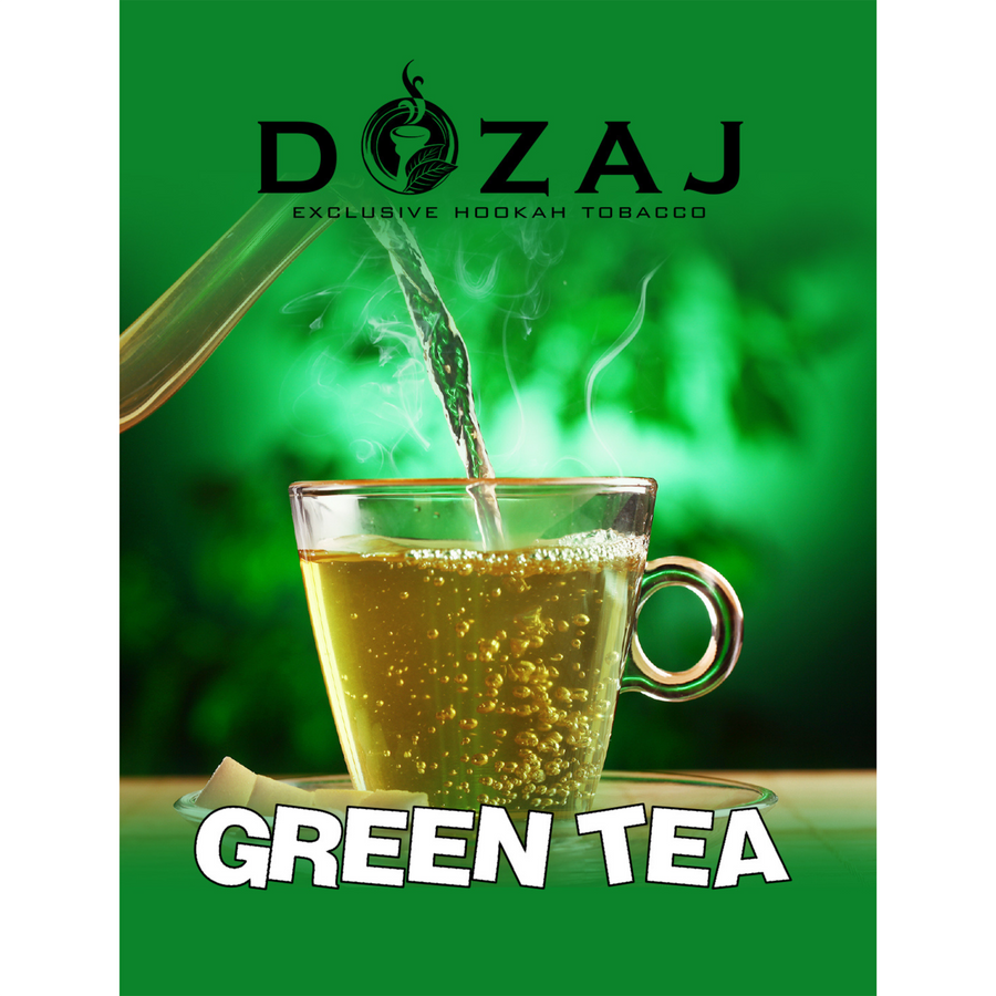シーシャフレーバー｜GREEN TEA 50g – DOZAJ – NEWEMO SHISHA