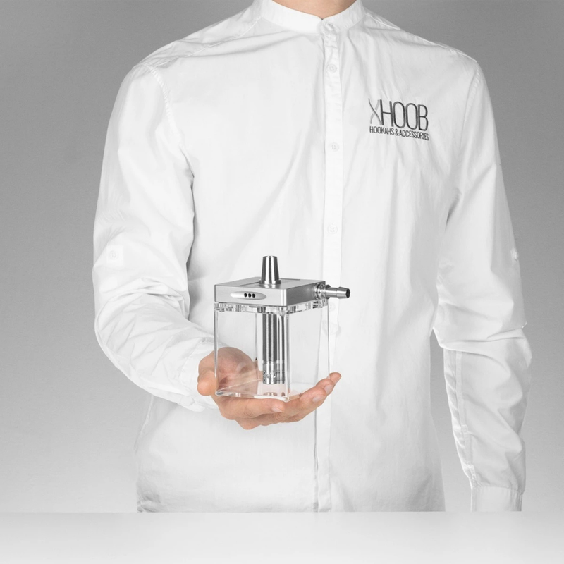 シーシャパイプ本体｜subAtom【Space grey】– HOOB HOOKAH – NEWEMO SHISHA