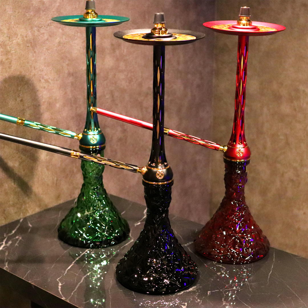 【希少シーシャパイプ】NAYB Hookah【美品】 シーシャパイプ本体｜BLADE ONE M TITANIUM【ブロンズ】 – BLADE