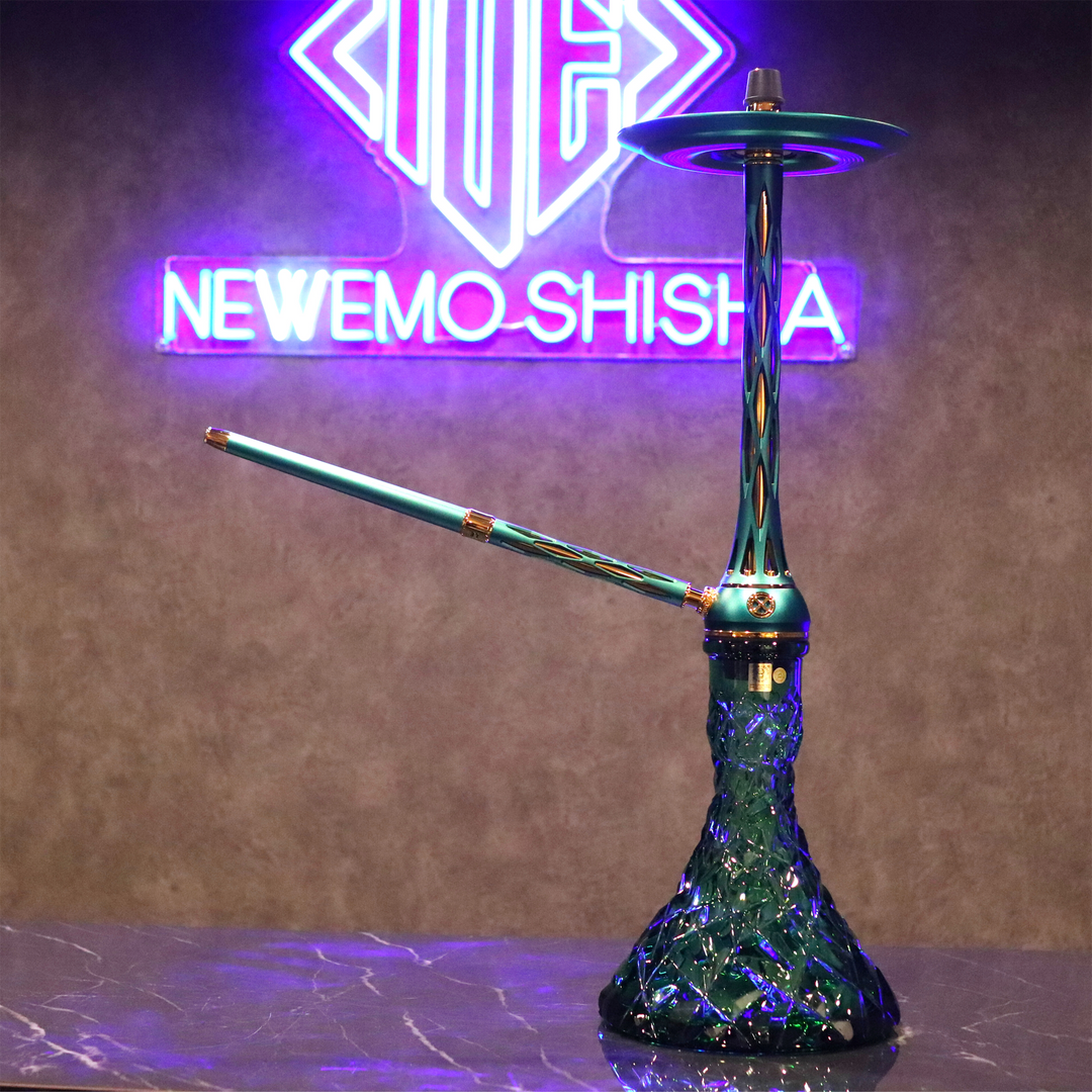 シーシャパイプ本体｜BLADE ONE M【グリーン】限定版 – BLADE HOOKAH – NEWEMO SHISHA