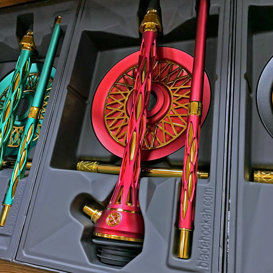 【希少シーシャパイプ】NAYB Hookah【美品】 シーシャパイプ本体｜BLADE ONE M【グリーン】限定版 – BLADE HOOKAH