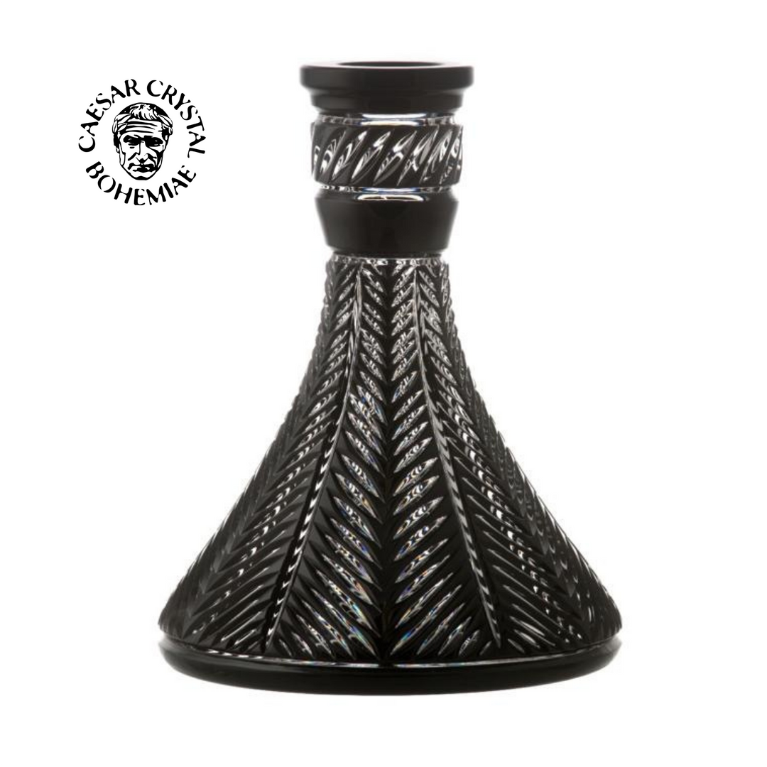 シーシャ ベースボトル|Hookah base Abstract 1【Clear×Black シーシャ ベースボトル|Hookah base Abstract 1【Clear×Black