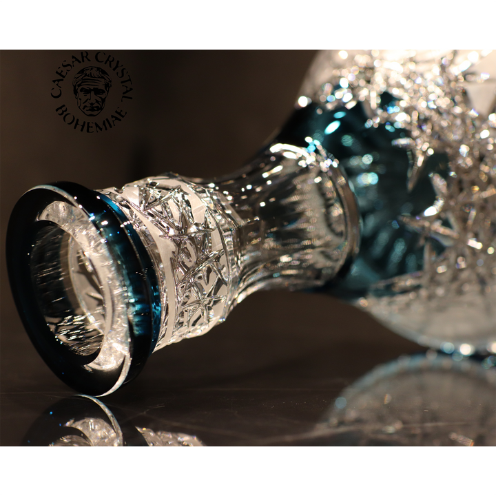 シーシャ ベースボトル｜Hookah base Hoarfrost down【Clear×Blue