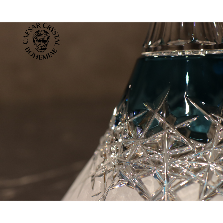 シーシャ ベースボトル｜Hookah base Hoarfrost down【Clear×Blue