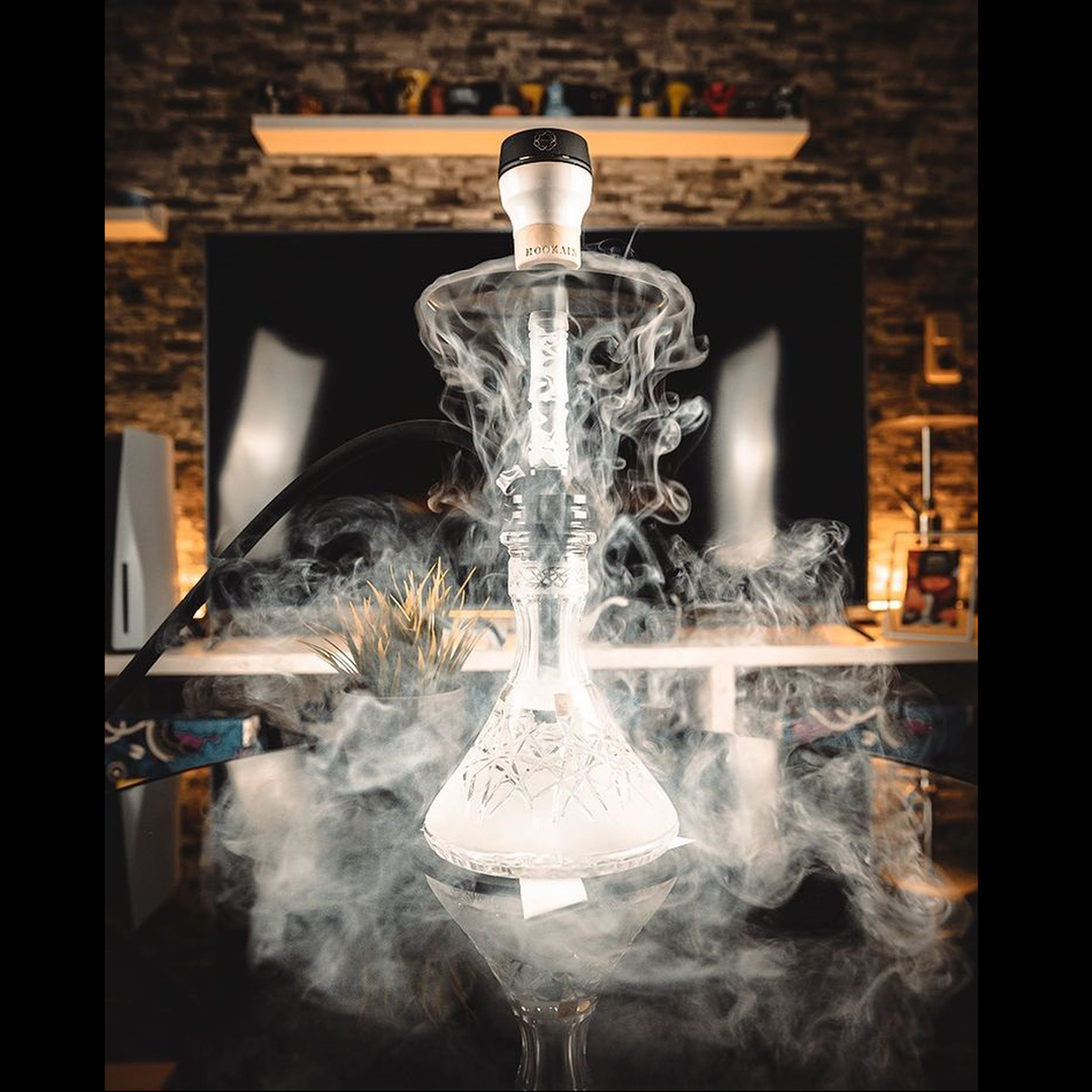 シーシャ ベースボトル｜Hookah base Hoarfrost down【Clear】– CAESAR