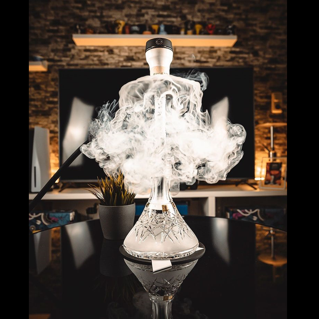 シーシャ ベースボトル｜Hookah base Hoarfrost down【Clear】– CAESAR