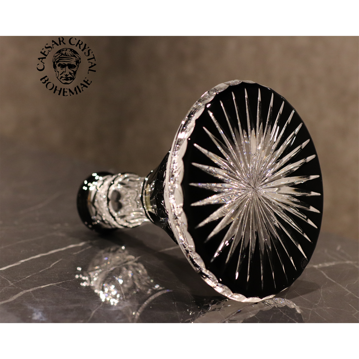 シーシャ ベースボトル｜Hookah base Hoarfrost down【Clear×Black