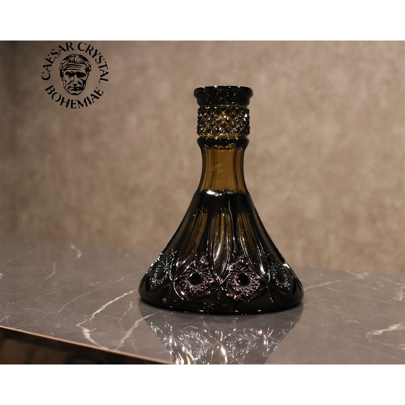 シーシャ ベースボトル|Hookah base Lotos 2【Black×Amber】– CAESAR シーシャ ベースボトル|Hookah base Lotos 2【Black×Amber】– CAESAR