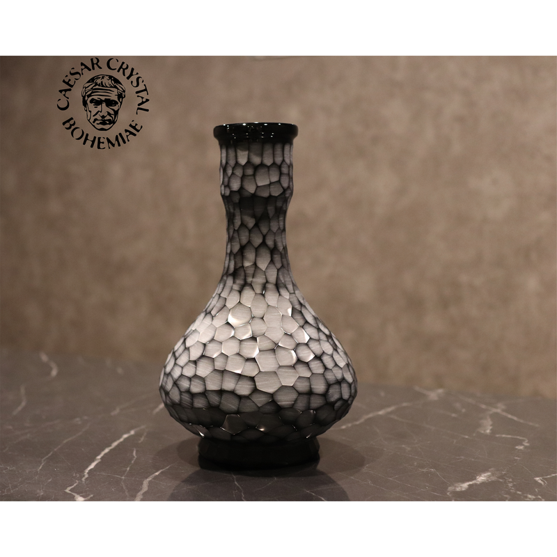 日本廉価 BOHEMIAE CAESAR クリスタル 切子 花瓶 フラワーベース ...