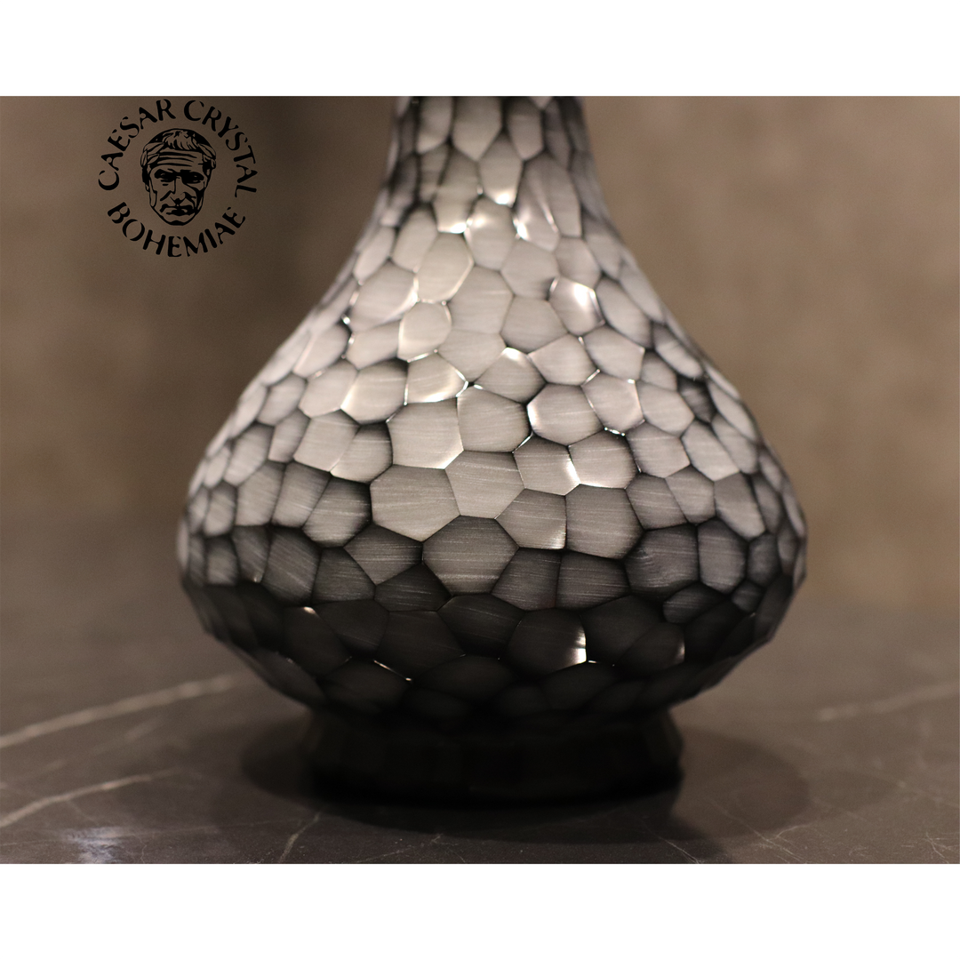 シーシャ ベースボトル｜Hookah base Marbles【Black】– CAESAR CRYSTAL BOHEMIAE – NEWEMO  SHISHA