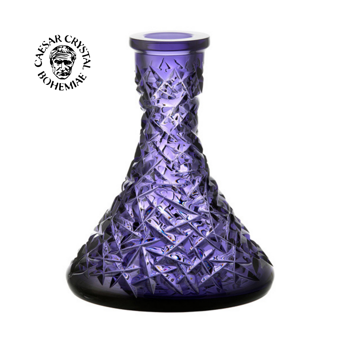 シーシャ ベースボトル｜Hookah base Rock【Ametyst】– CAESAR CRYSTAL BOHEMIAE – NEWEMO  SHISHA