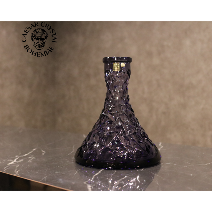 シーシャ ベースボトル｜Hookah base Rock【Ametyst】– CAESAR CRYSTAL BOHEMIAE – NEWEMO  SHISHA