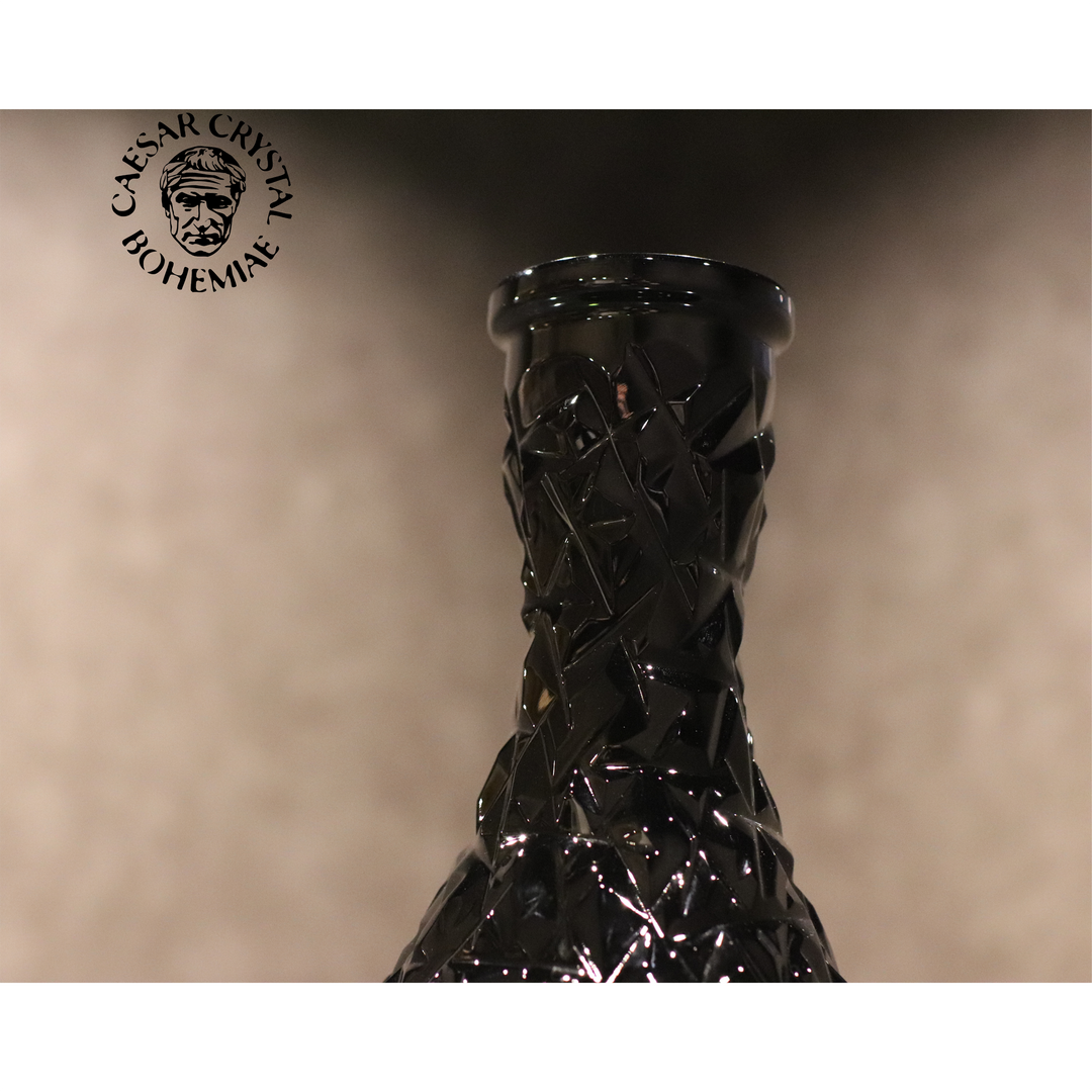 シーシャ ベースボトル｜Hookah base Rock【Black】– CAESAR CRYSTAL BOHEMIAE – NEWEMO SHISHA