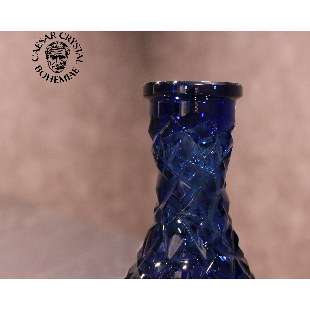 シーシャ ベースボトル｜Hookah base Rock【Blue】– CAESAR CRYSTAL BOHEMIAE – NEWEMO SHISHA