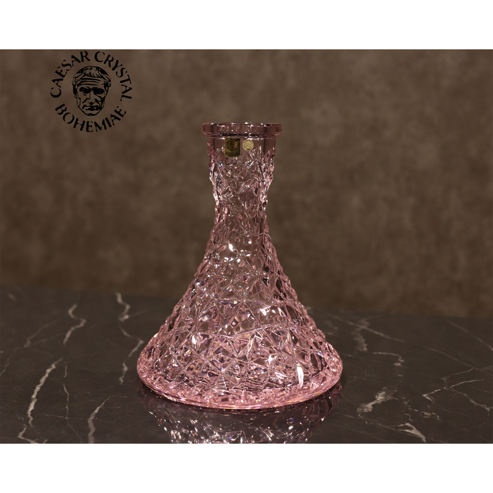 シーシャ ベースボトル｜Hookah base Rock【Pink】– CAESAR CRYSTAL BOHEMIAE – NEWEMO SHISHA