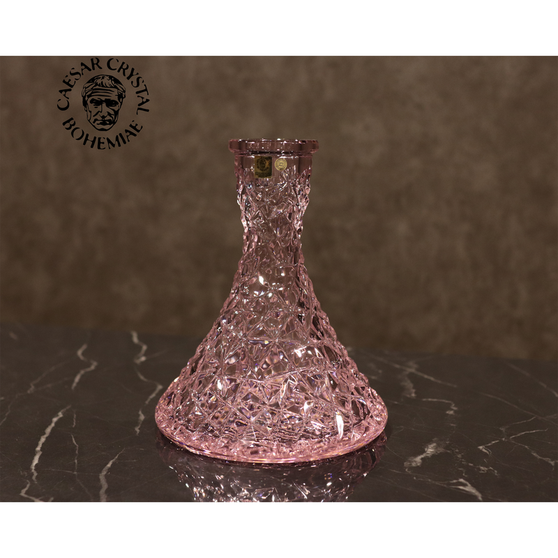 商品画像 シーシャベースボトル シーザークリスタルボヘミア ロック ピンク