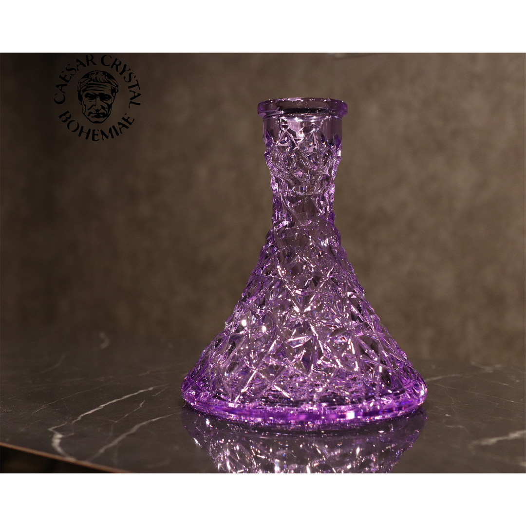 シーシャ ベースボトル｜Hookah base Rock【Purple】– CAESAR CRYSTAL