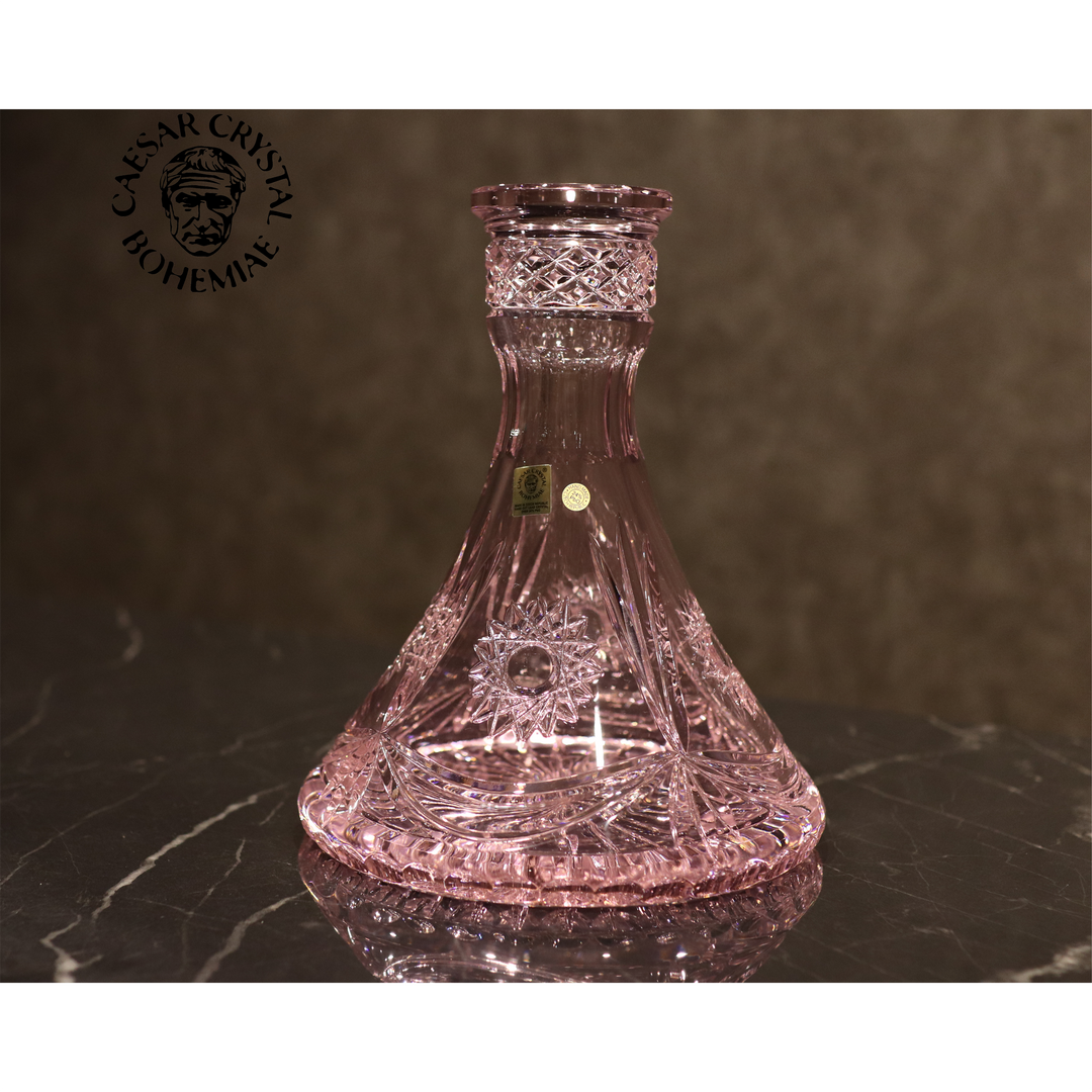 シーシャ ベースボトル｜Hookah base Topknot2【Pink】– CAESAR CRYSTAL BOHEMIAE – NEWEMO  SHISHA