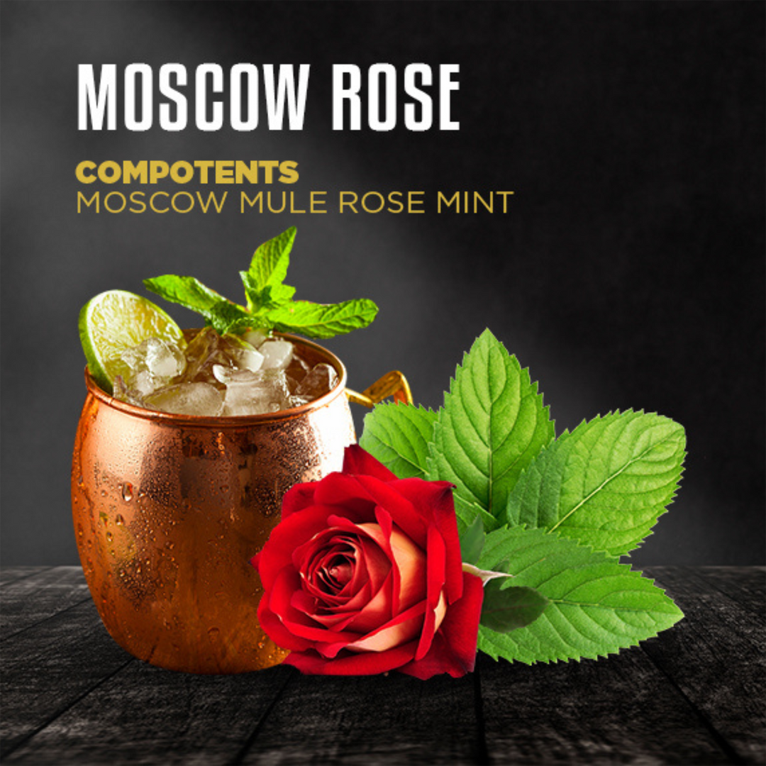 シーシャフレーバー｜MOSCOW ROSE 100g – DOZAJ BLACK – NEWEMO SHISHA