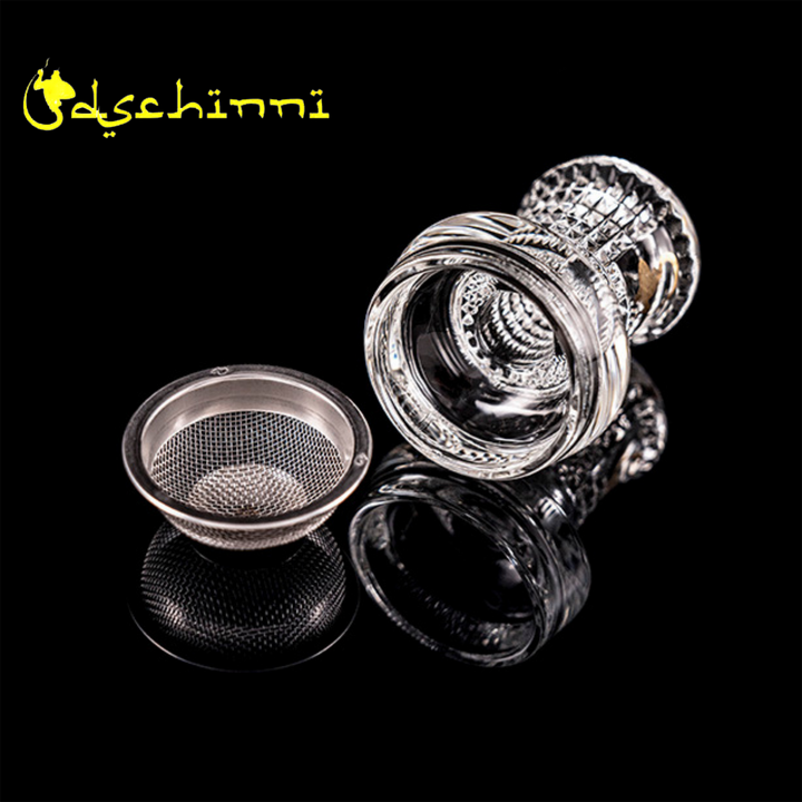 シーシャボウル｜CRYSTAL HEAD NERO【ガラスボウル】 – Dschinni