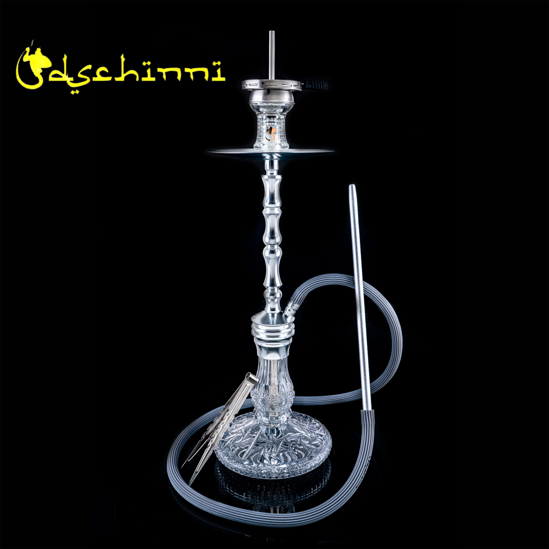 Dschinni Roxx Silver Hookah シーシャ フルセット Dschinni Roxx Silver Hookah シーシャ フルセット