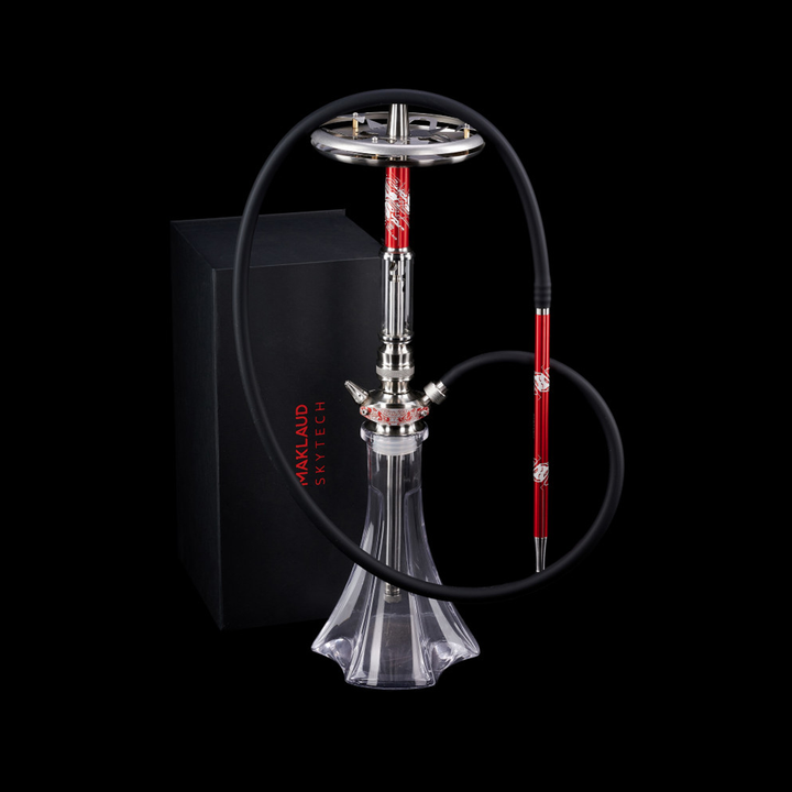 シーシャ MAKLAUD Di-Lun 中古 シーシャパイプ本体|SKYTECH【RED】- LIMITED EDITION