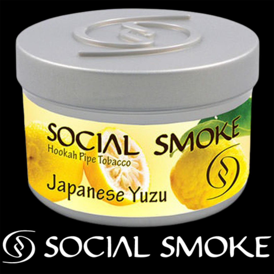 シーシャフレーバー｜Japanese Yuzu 100g – SOCIAL SMOKE – NEWEMO SHISHA